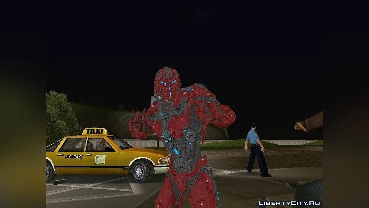 Сектор из Mortal Kombat 11 / GTA San Andreas
