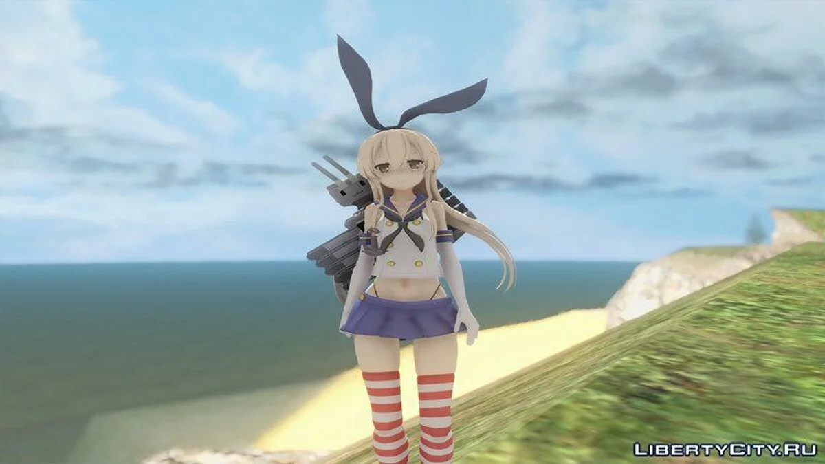 Симакадзэ из Kantai Collection / GTA San Andreas
