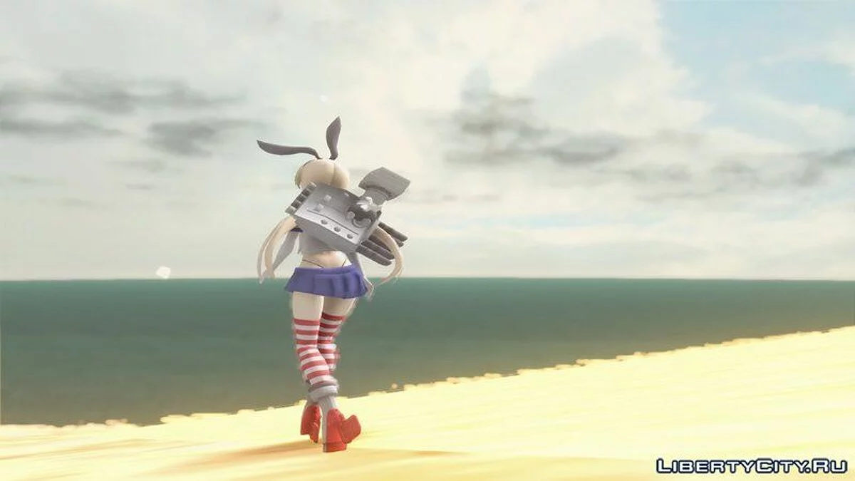 Симакадзэ из Kantai Collection / GTA San Andreas