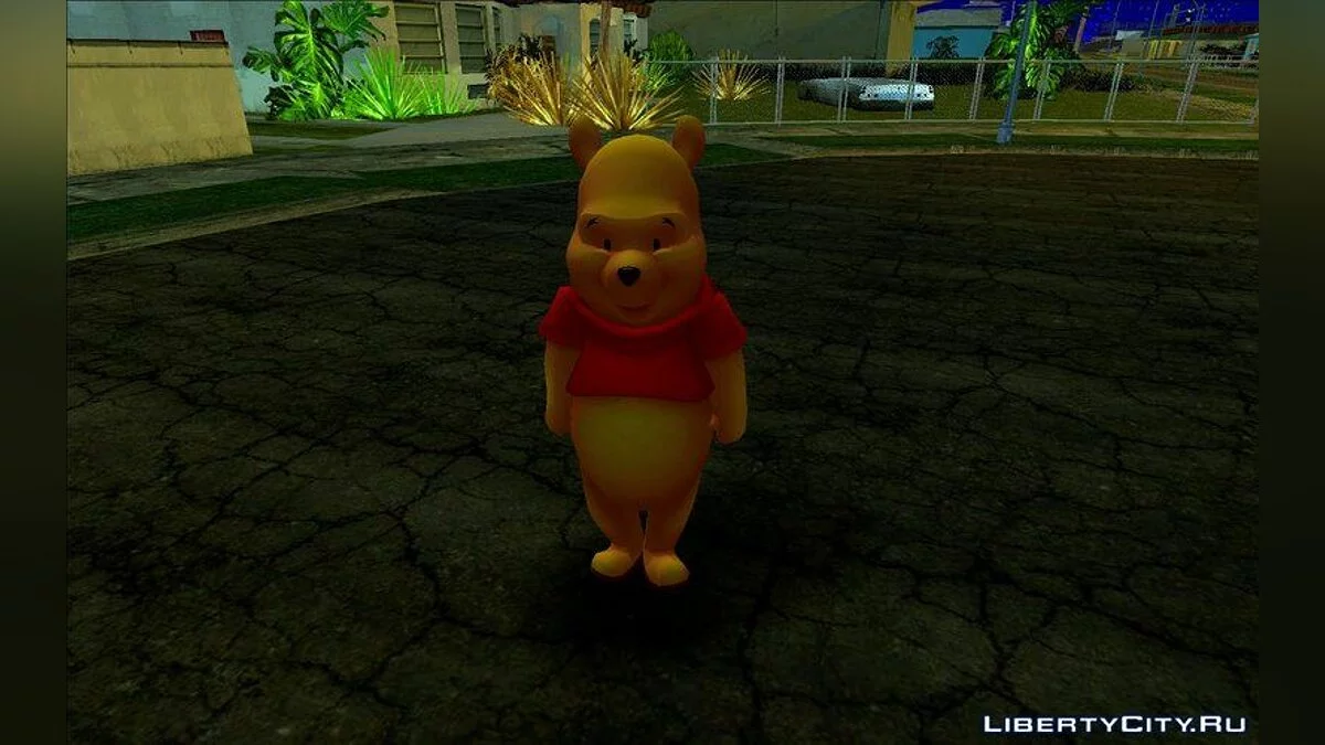 Скин пак персонажей из Винни-Пуха / GTA San Andreas