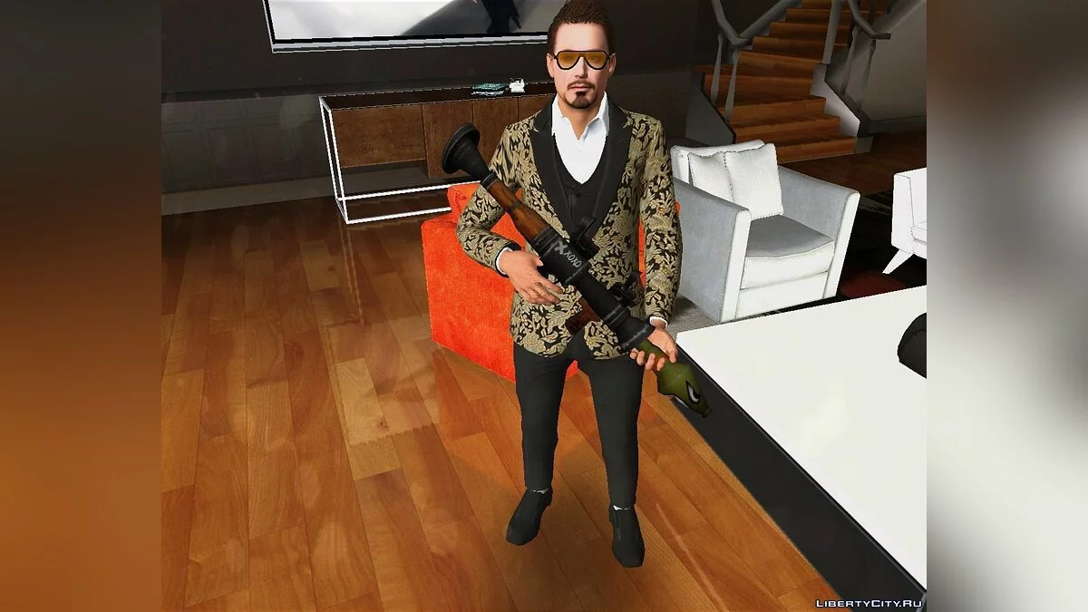 Скин рандом #237 DLC "Casino & Resort" - Тони Старк / GTA San Andreas