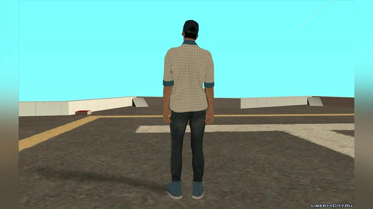 Скин рандом #61  - Одежда контрабандиста / GTA San Andreas