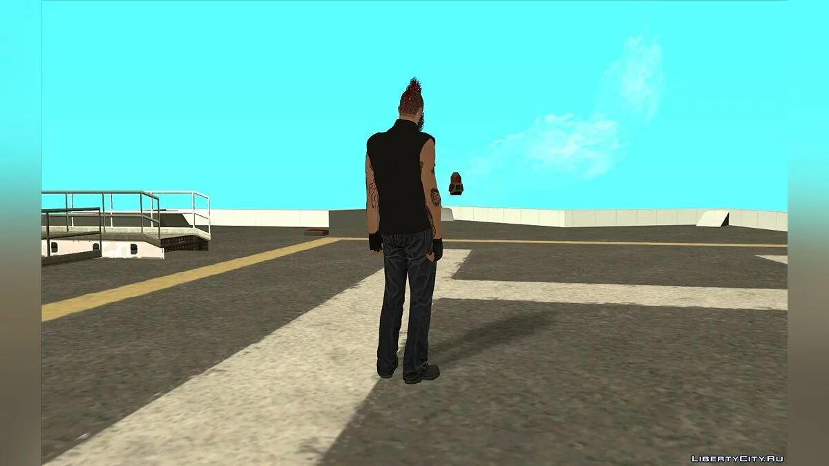 Скин рандом #70 - Байкерская одежда / GTA San Andreas