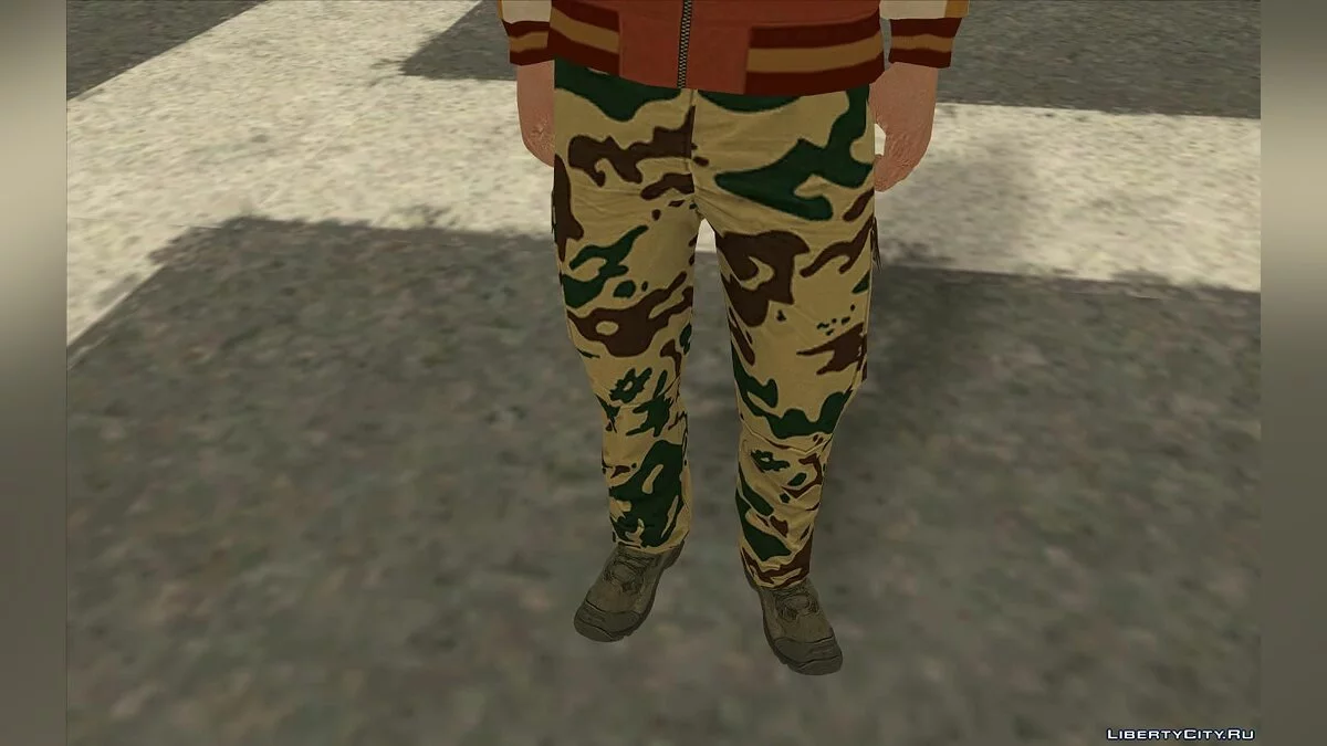 Скин рандом #72 - Одежда военного  / GTA San Andreas