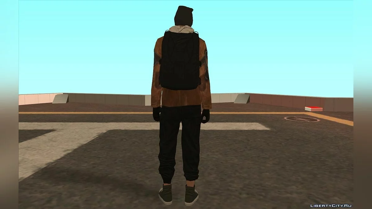 Скин рандом #80 - Одежда из игры The Division / GTA San Andreas
