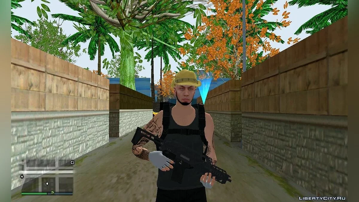 Скин рандом #82 (экипировка Ghost Recon Wildland) / GTA San Andreas
