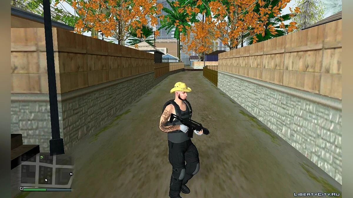 Скин рандом #82 (экипировка Ghost Recon Wildland) / GTA San Andreas