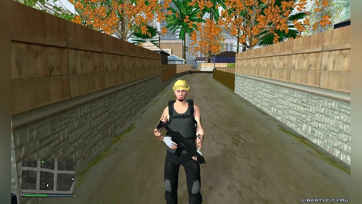 Скин рандом #82 (экипировка Ghost Recon Wildland) / GTA San Andreas
