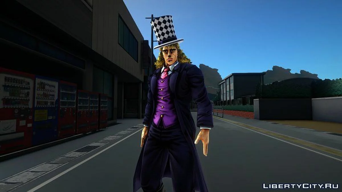 Спидвагон из JoJo’s Bizarre Adventure / GTA San Andreas