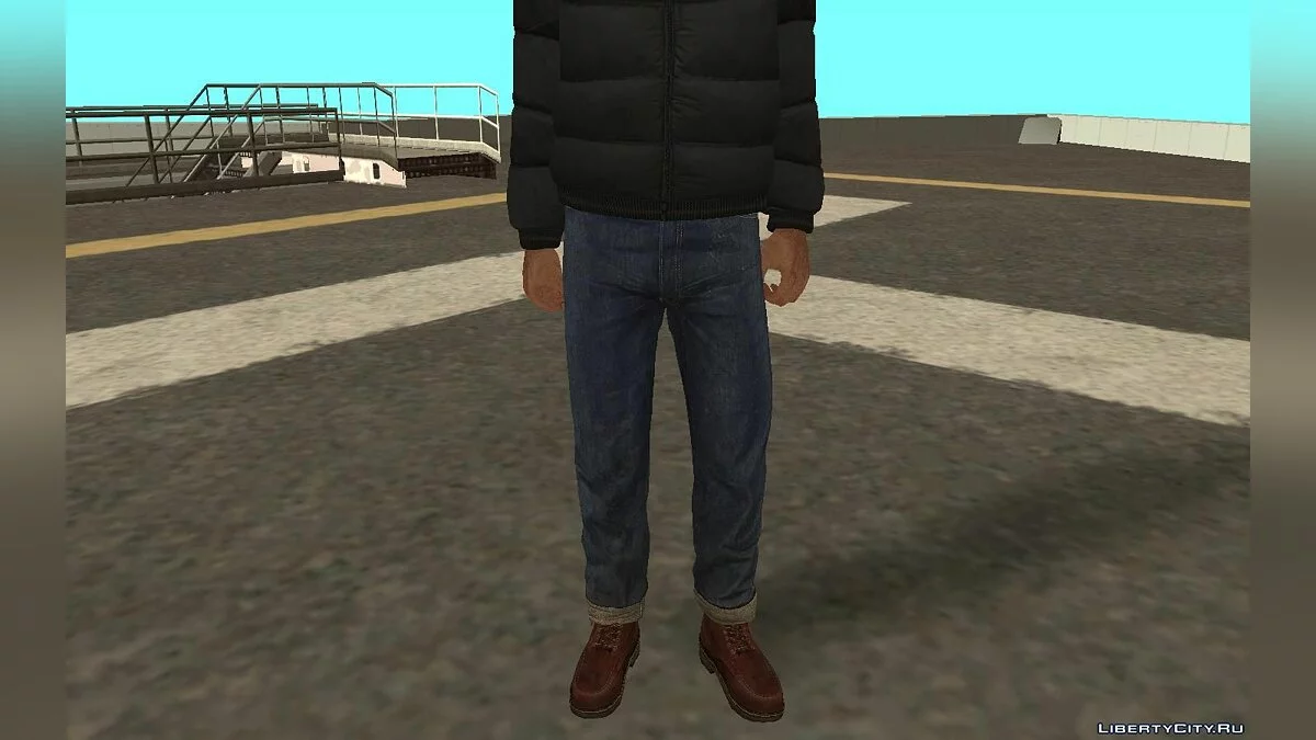 Тревор Филлипс в зимней куртке / GTA San Andreas