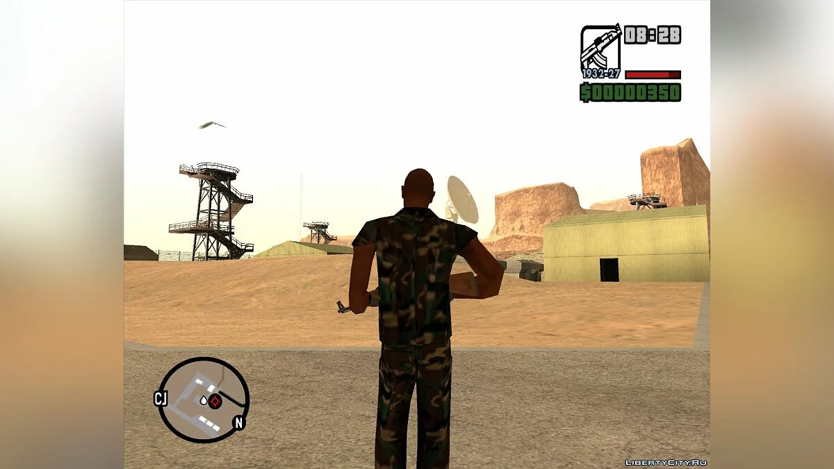 Вик Вэнс в одежде военного  / GTA San Andreas
