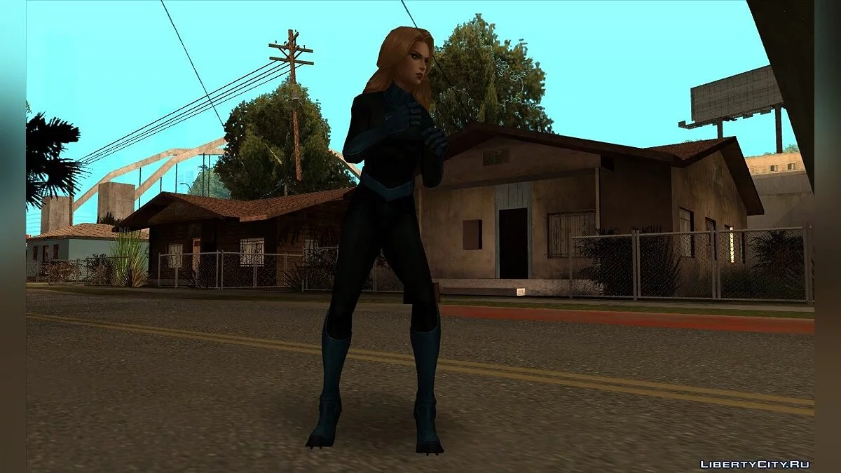 Женщина Невидимка (MARVEL: Future Fight) / GTA San Andreas