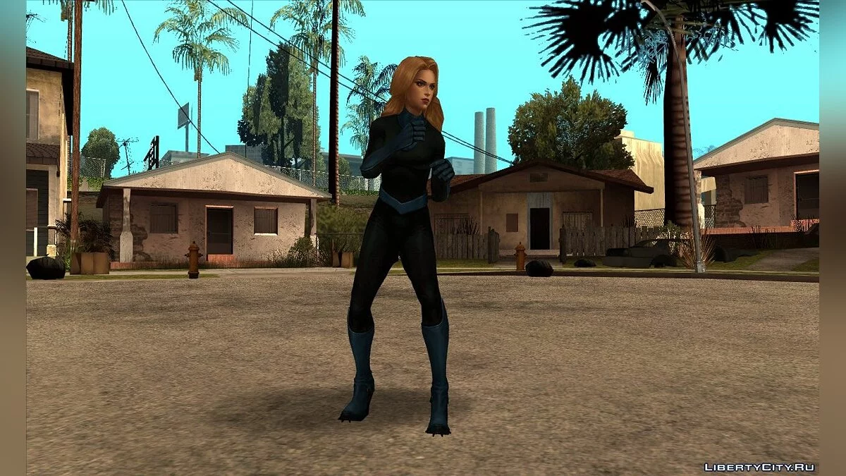 Женщина Невидимка (MARVEL: Future Fight) / GTA San Andreas