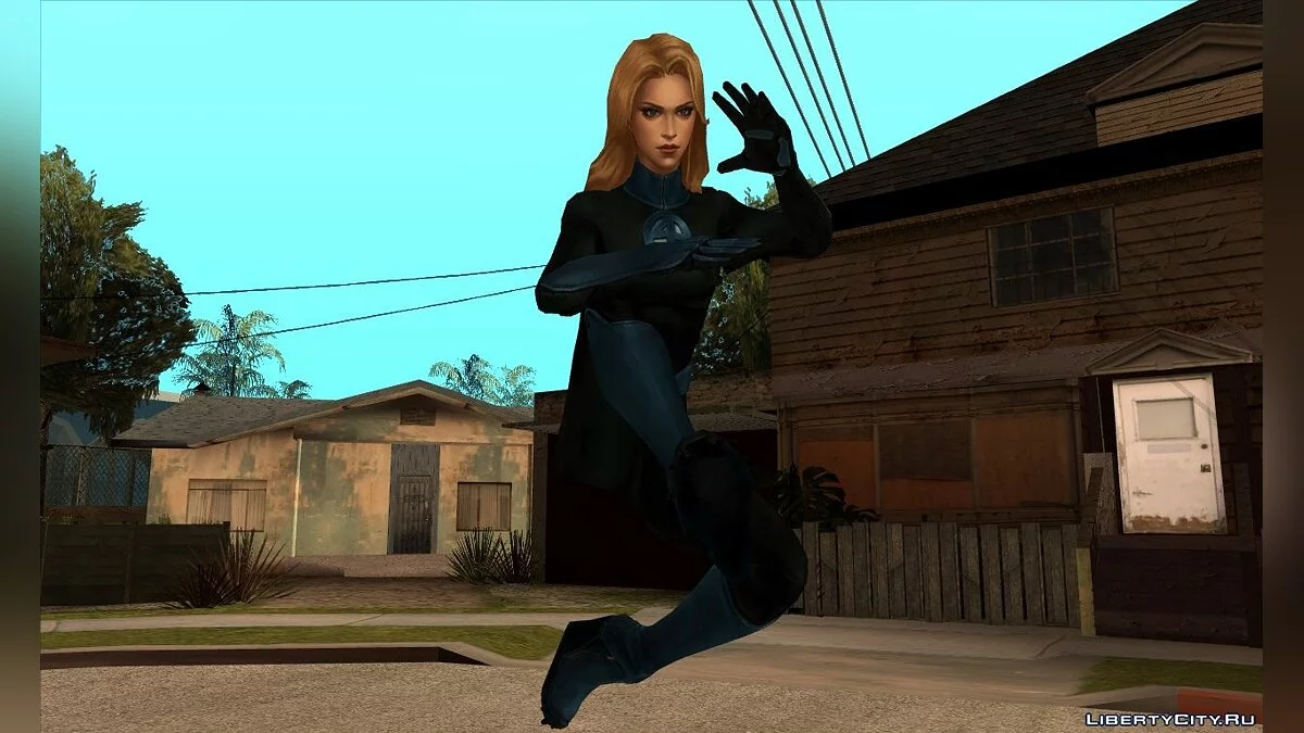 Женщина Невидимка (MARVEL: Future Fight) / GTA San Andreas
