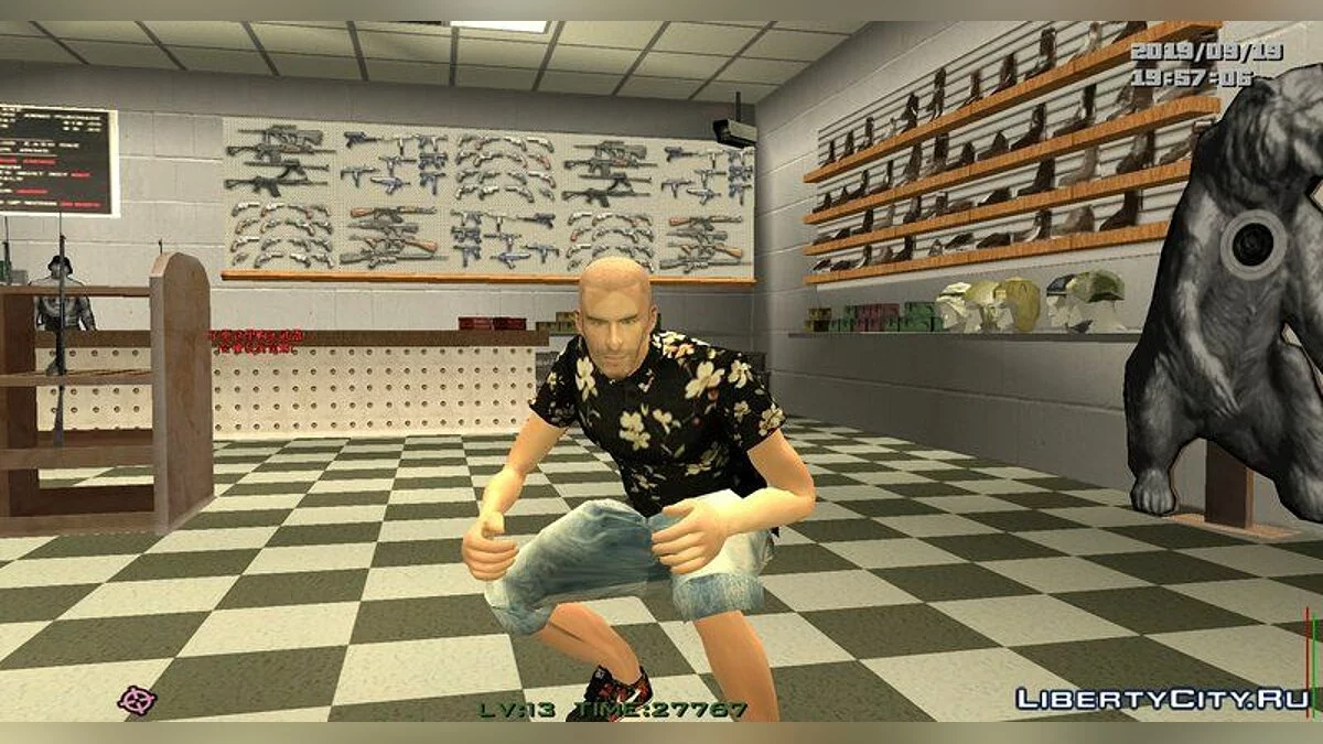 Адам Левайн из Maroon 5 / GTA San Andreas
