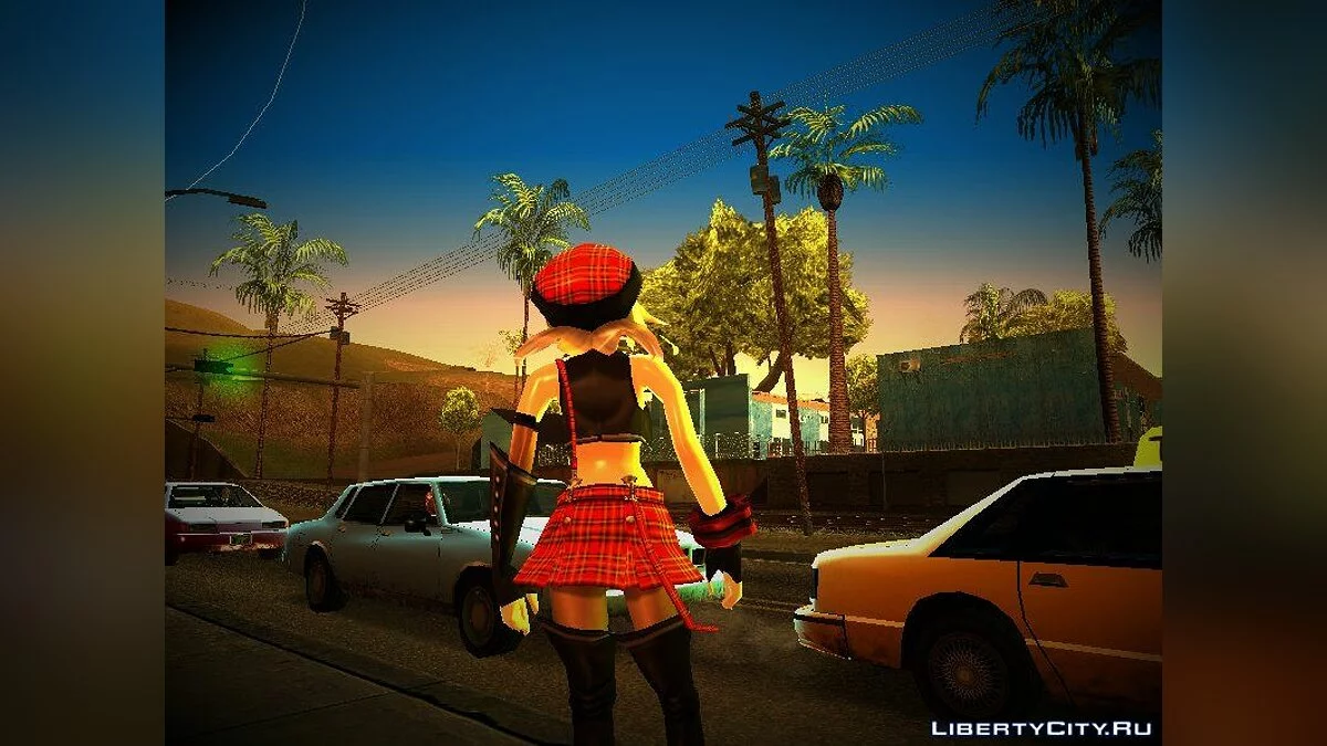 Alisa Amiela - Gods Eater / GTA San Andreas