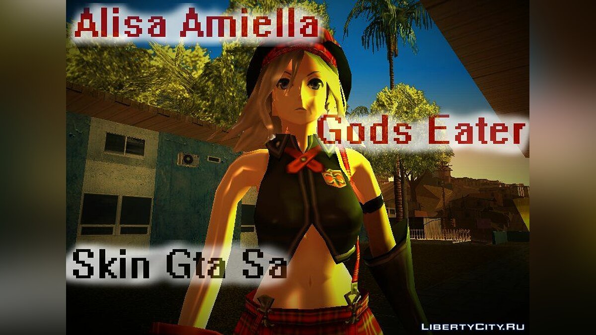 Скачать Alisa Amiela - Gods Eater для GTA San Andreas