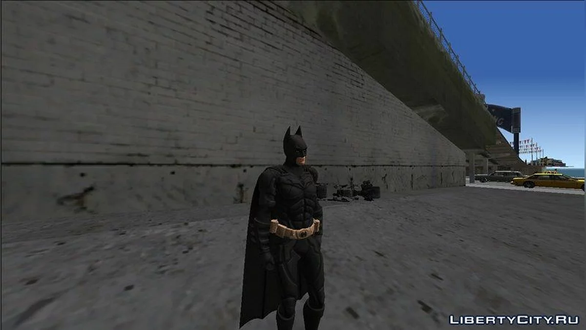 Бэтмен The Dark Knight из Fortnite / GTA San Andreas
