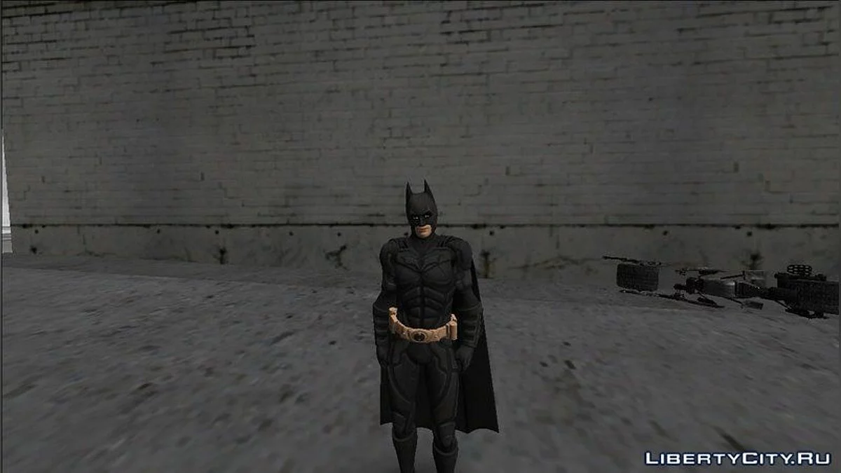 Бэтмен The Dark Knight из Fortnite / GTA San Andreas