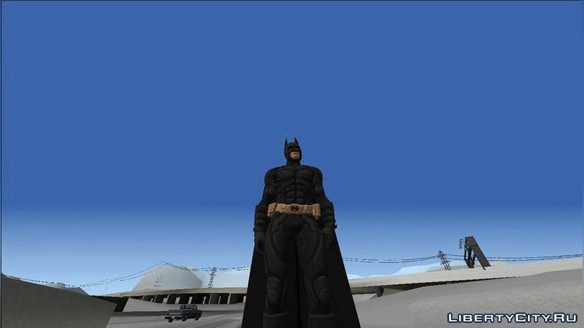 Бэтмен The Dark Knight из Fortnite / GTA San Andreas