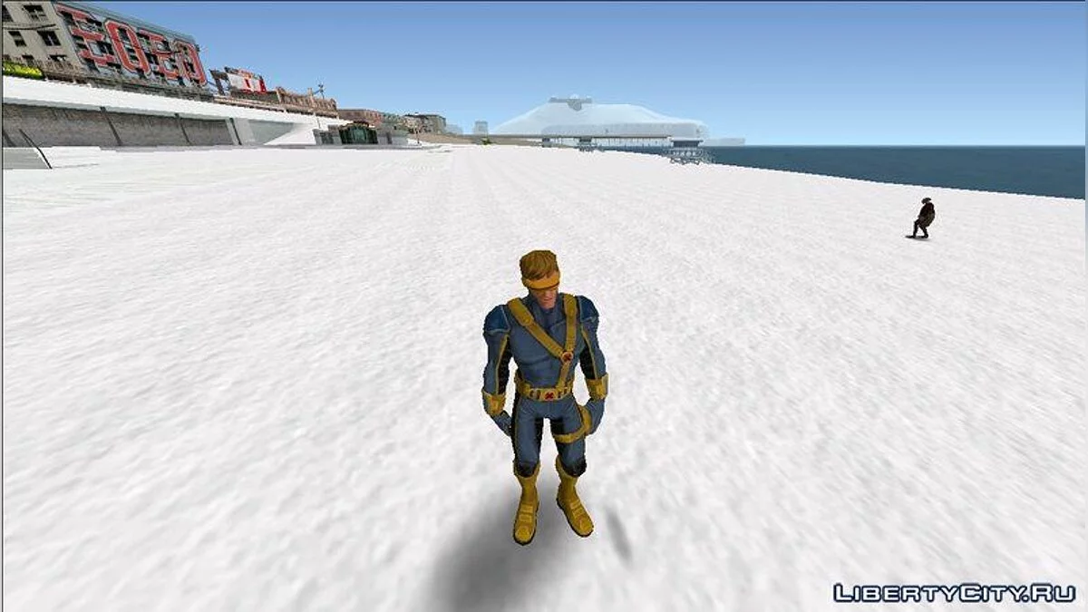 Циклоп из Marvel Strike Force / GTA San Andreas