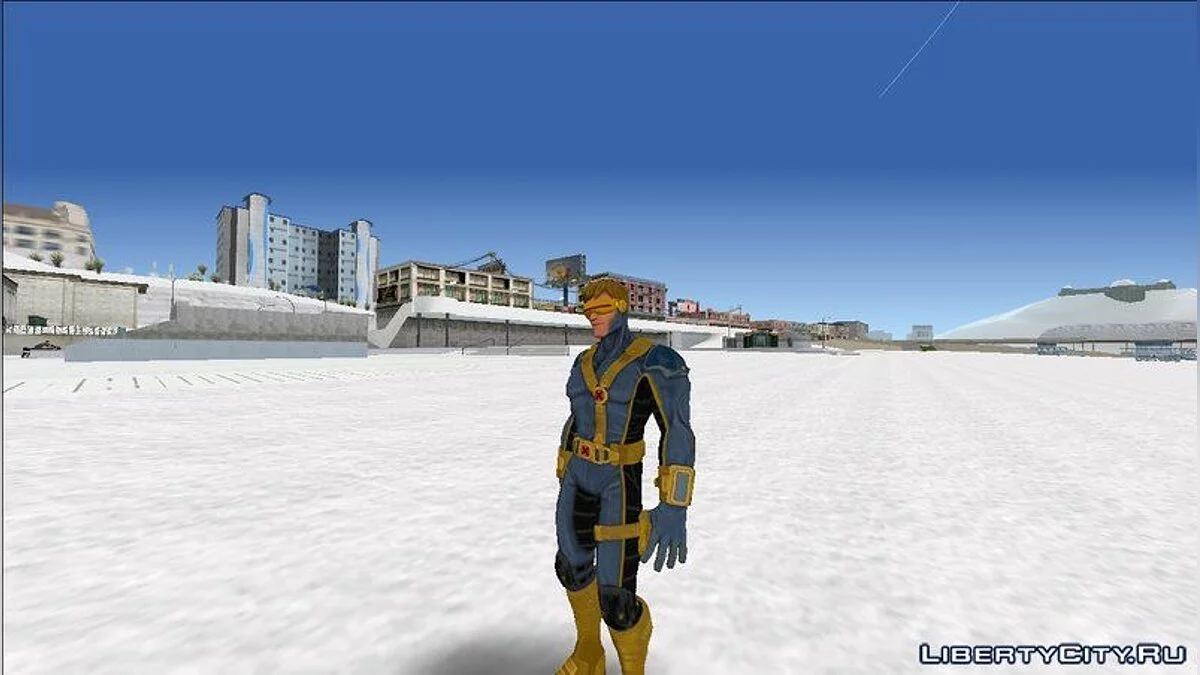 Циклоп из Marvel Strike Force / GTA San Andreas