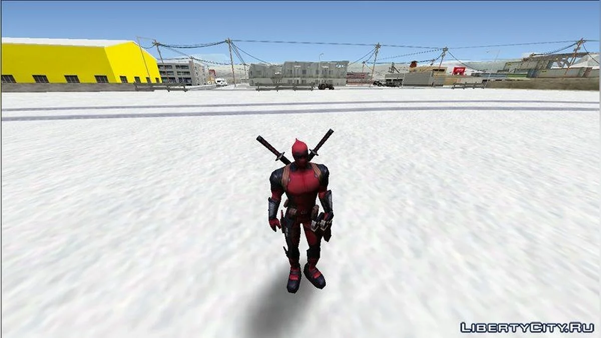 Дэдпул из Marvel Super Wars / GTA San Andreas