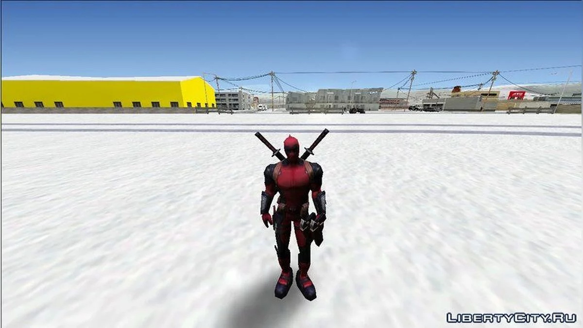 Дэдпул из Marvel Super Wars / GTA San Andreas