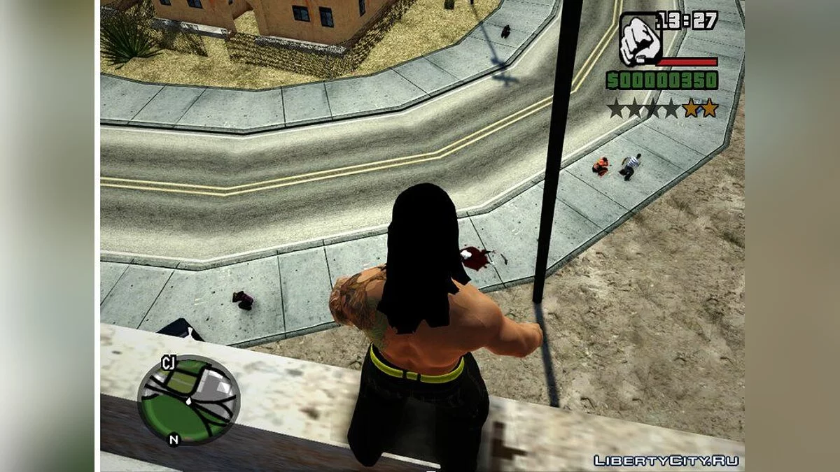 Джефф Харди из WWE2k18 / GTA San Andreas