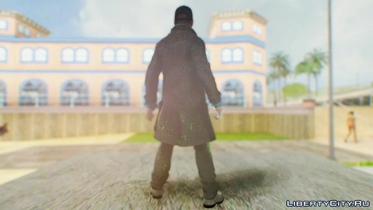 Эйден Пирс из Watch Dogs / GTA San Andreas