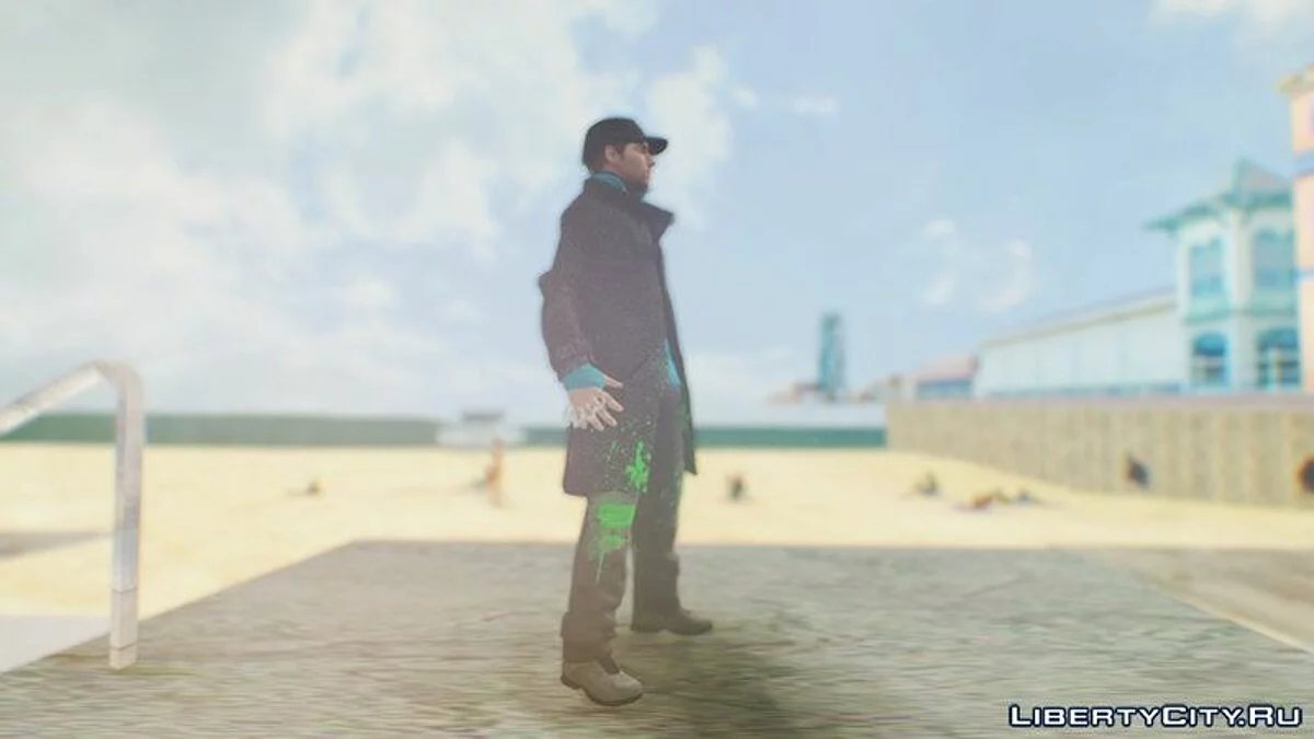 Эйден Пирс из Watch Dogs / GTA San Andreas