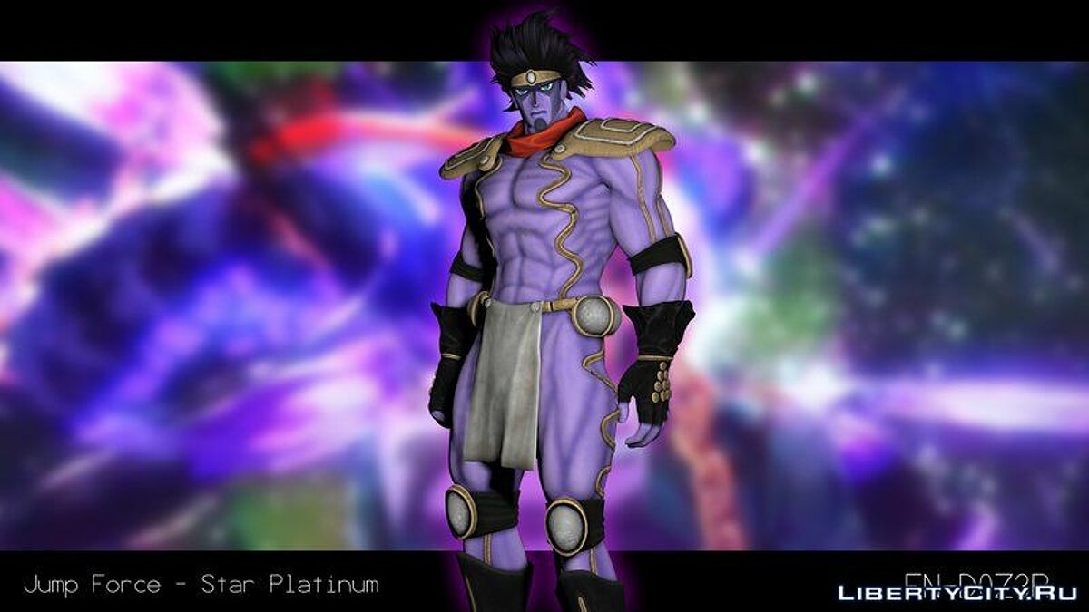 Скачать Jump Force - Star Platinum для GTA San Andreas