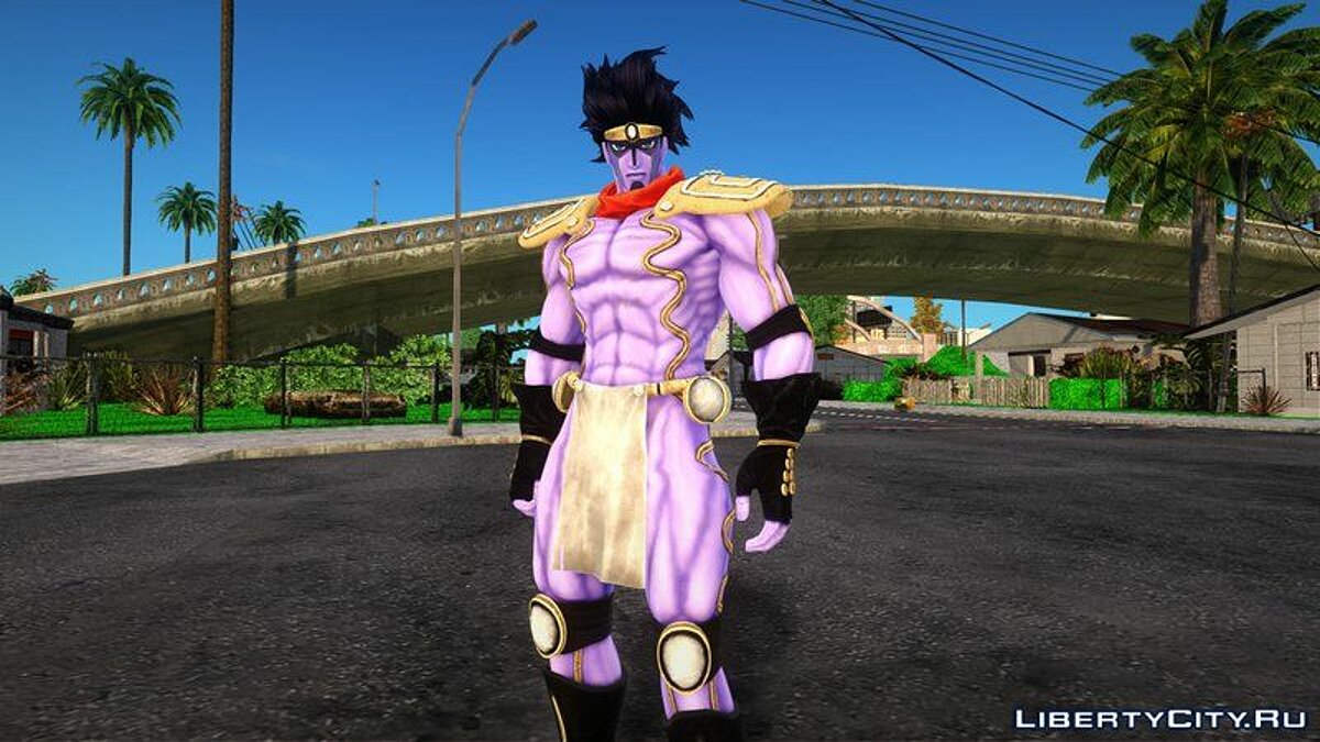 Скачать Jump Force - Star Platinum для GTA San Andreas