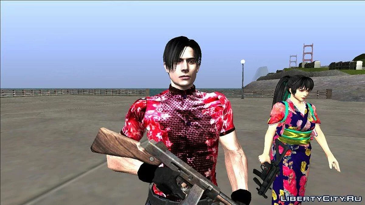 Касуми в кимоно (ретекстур) / GTA San Andreas