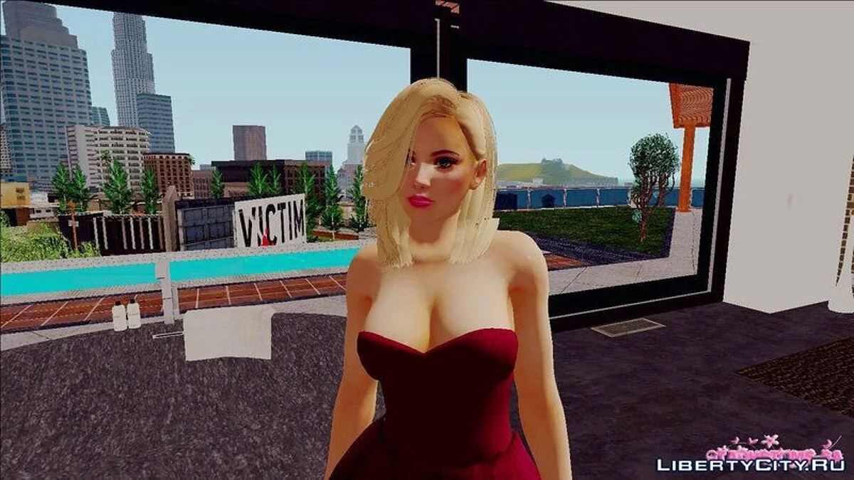 Хелена Дуглас в повседневной одежде v15 / GTA San Andreas