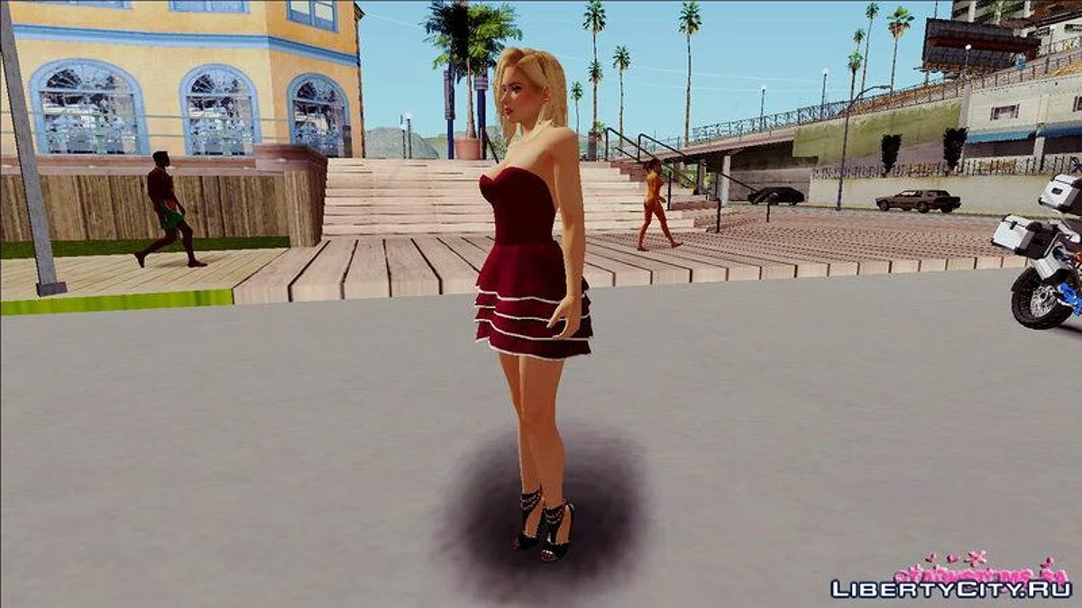 Хелена Дуглас в повседневной одежде v15 / GTA San Andreas