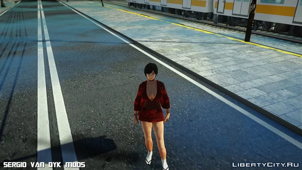 Kurenai из Red Ninja: End of Honor / GTA San Andreas
