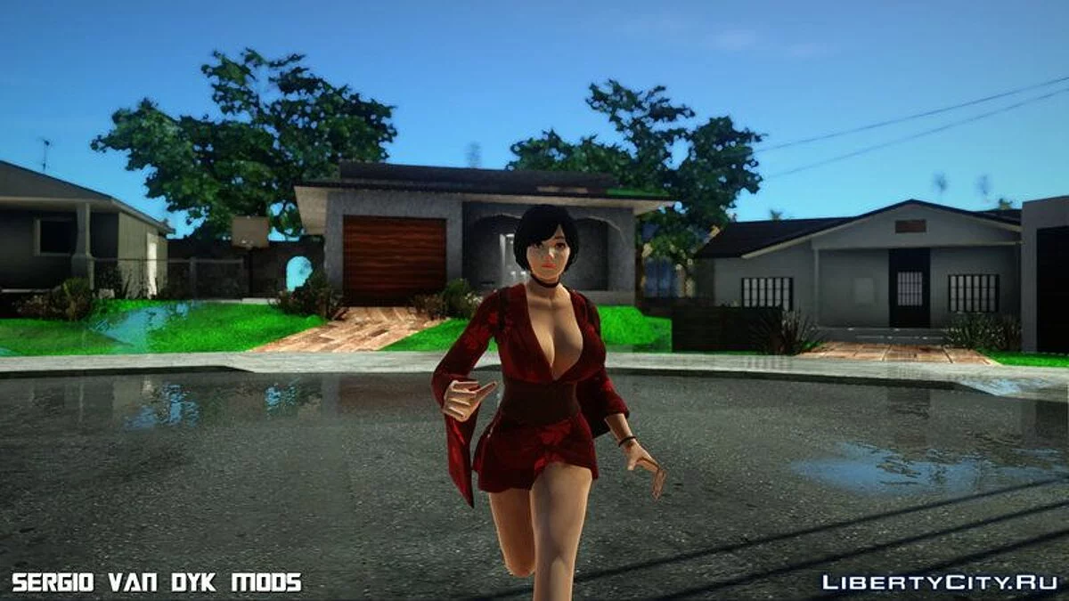 Kurenai из Red Ninja: End of Honor / GTA San Andreas