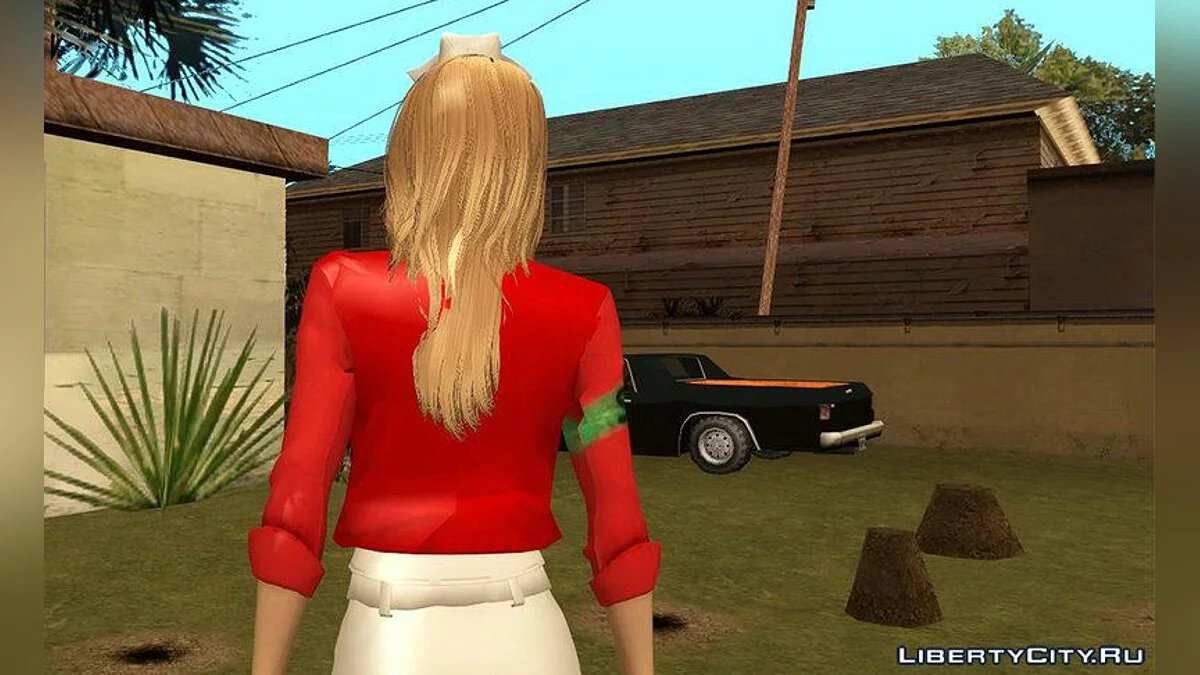 Лиза Гарленд медсестра / GTA San Andreas