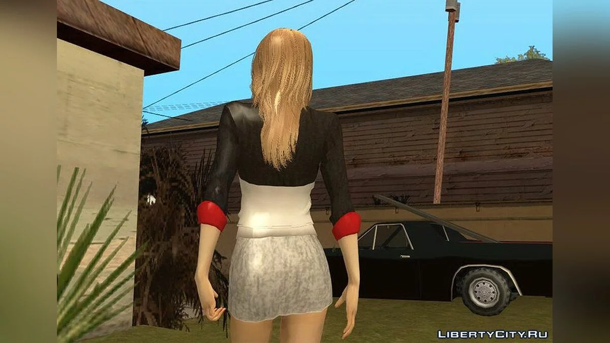 Лиза Гарленд медсестра / GTA San Andreas
