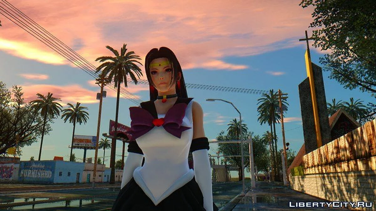 Nyotengu Sailor Pluto / GTA San Andreas