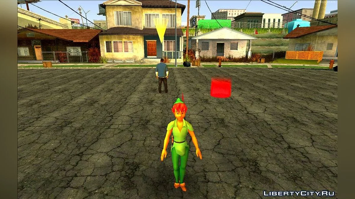 Персонажи из Питер Пэна / GTA San Andreas