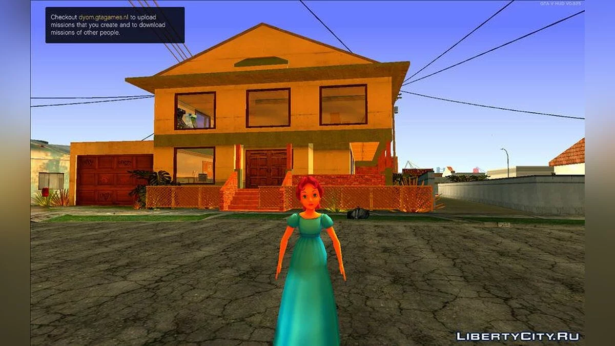 Персонажи из Питер Пэна / GTA San Andreas