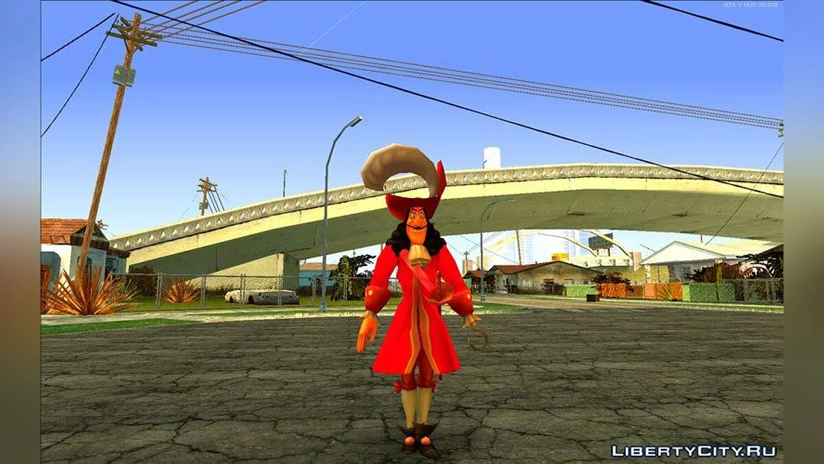 Персонажи из Питер Пэна / GTA San Andreas