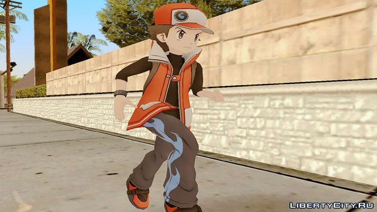 Pokémon Masters - Red / GTA San Andreas
