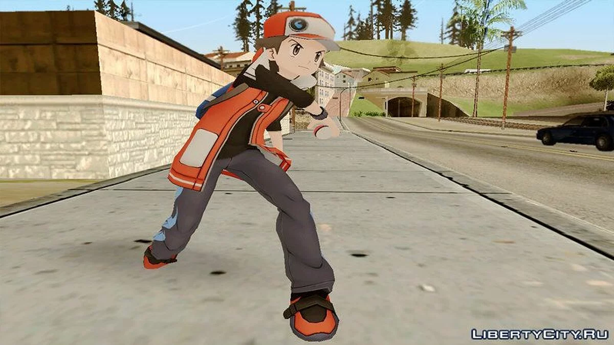 Pokémon Masters - Red / GTA San Andreas