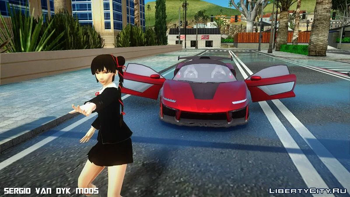 Принцесса вампиров Miyu / GTA San Andreas