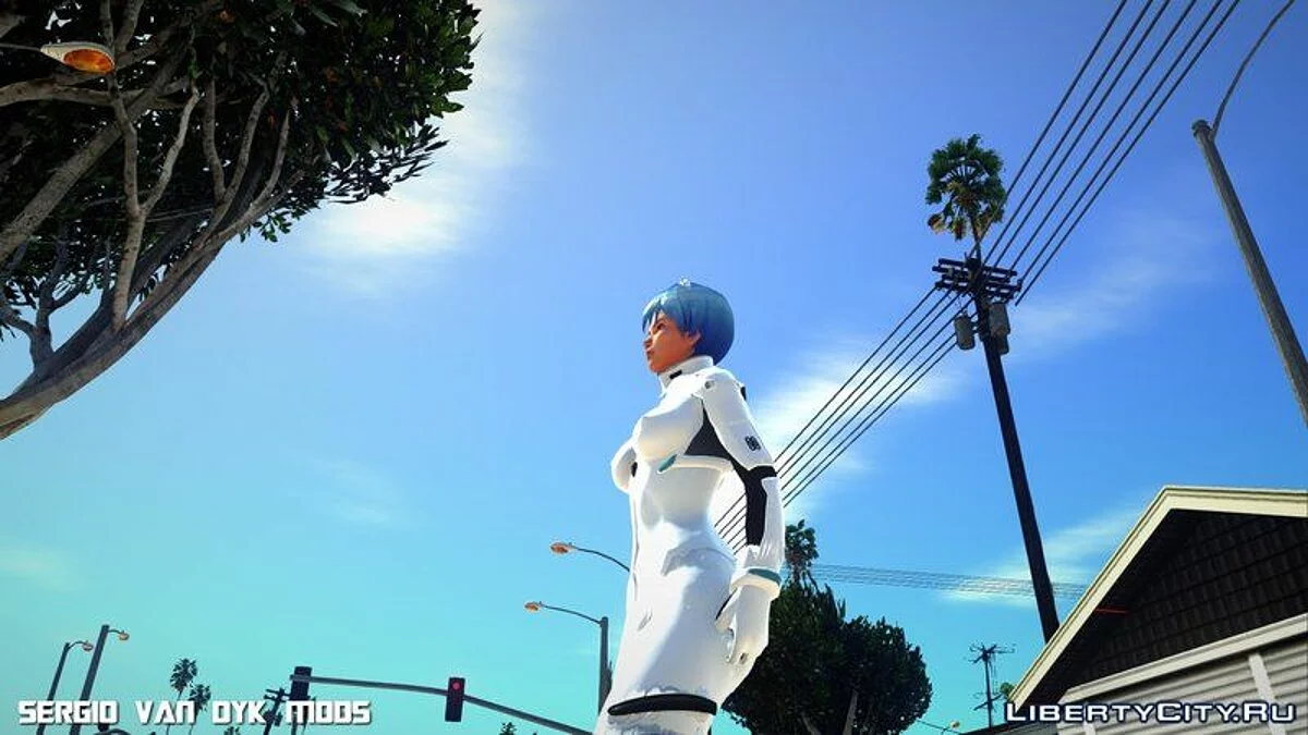 Rei Ayanami (Kokoro) EVA 00 / GTA San Andreas