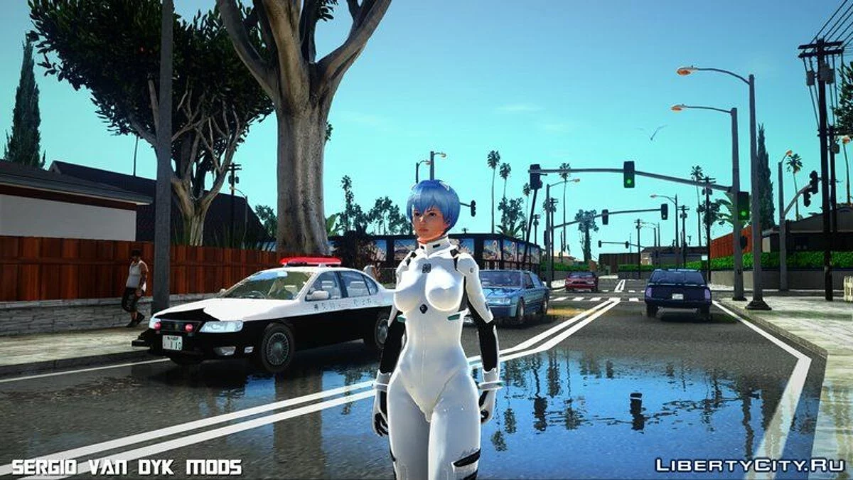 Rei Ayanami (Kokoro) EVA 00 / GTA San Andreas