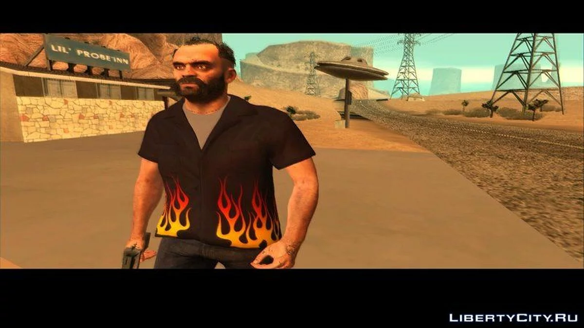 Тревор Филипс из GTA 5 / GTA San Andreas